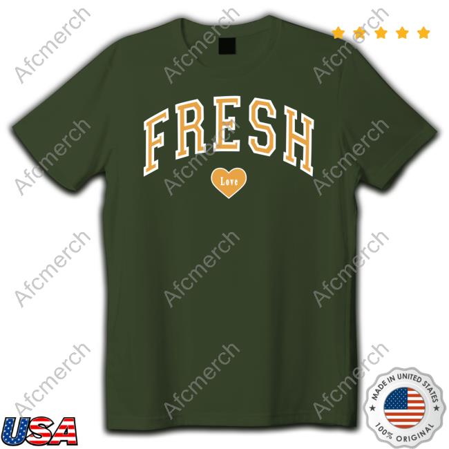 Fresh Love Varsity Green Sweatshirt