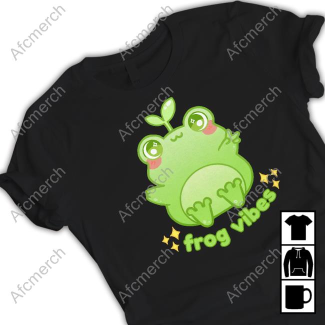 Froggycrossing Merch Frog Vibes Sweatshirt Crowdmade