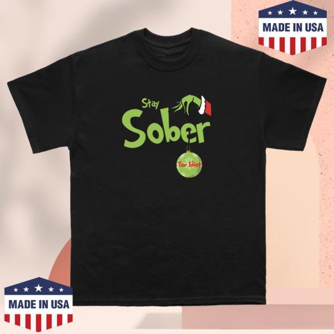Official D'aydrian Harding Merch Stay Sober Christmas Popover Shirt