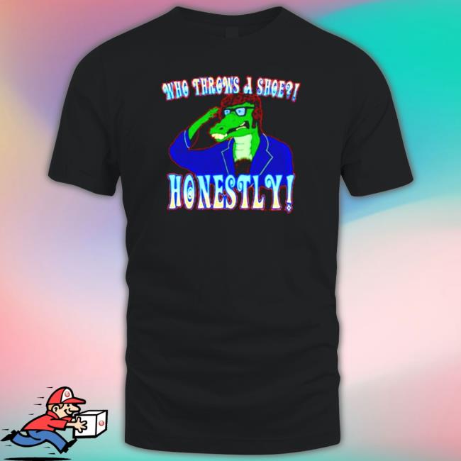 Official Who throws a shoe honestly Florida Gators T-Shirt