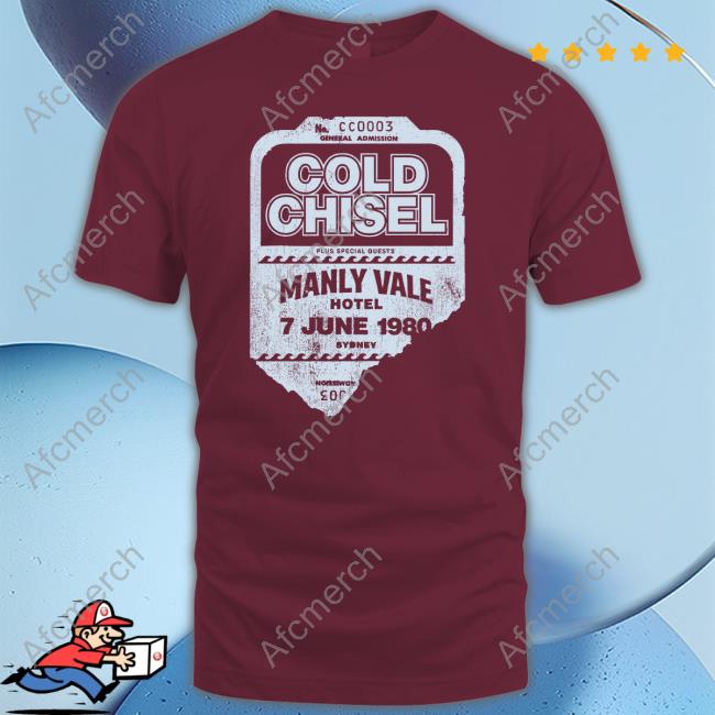 Cold Chisel - Ticket Stub - Navy Hoodie Archie Roach