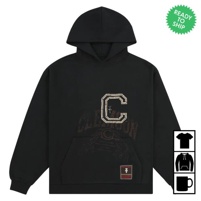 Official Travis Scott Utopia Merch Store CJ X M&N X CLEMSON UNIVERSITY Hood Travis Scott Apparel Clothing TravisScott