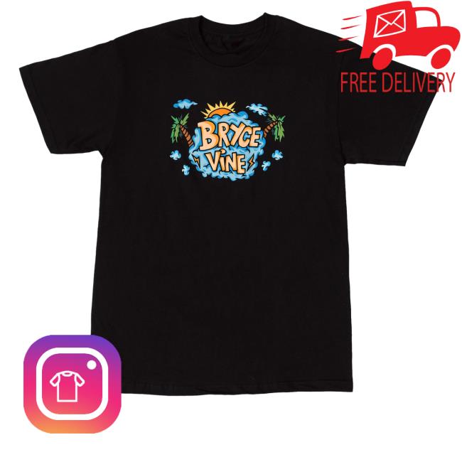 Official Bryce Vine Merch Sun & Palms Shirt
