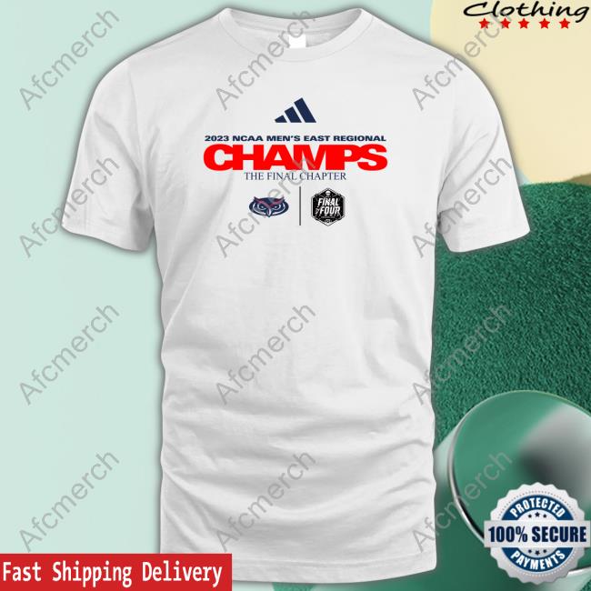 FAU Owls 2023 Final Four Regional Champions Locker Room T-Shirt