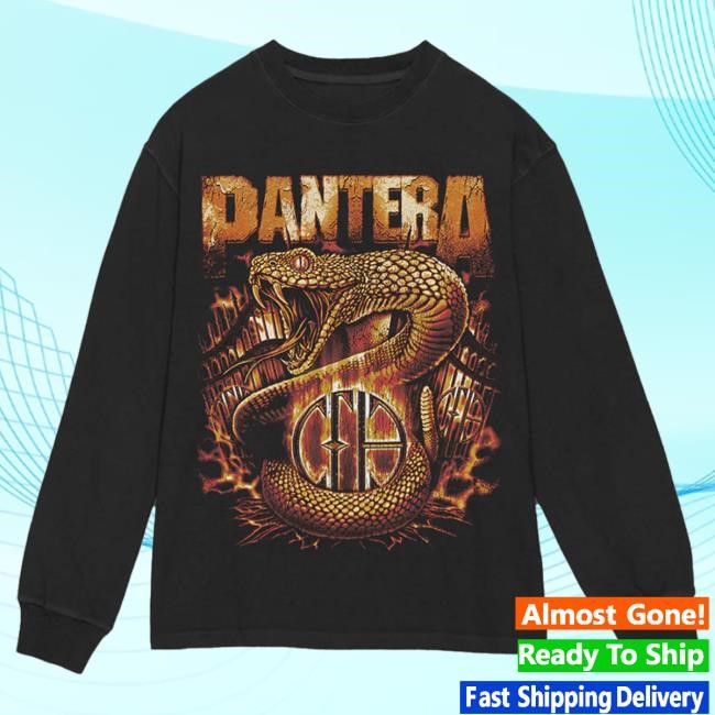 Official Pantera Merch Store World Domination Tour 1999 Long Sleeve Hot Shirt