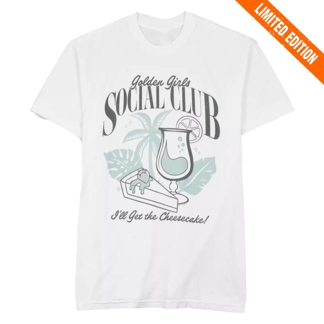 Official MLB The Golden Girls ''Social Club'' Crew Neck for Adults