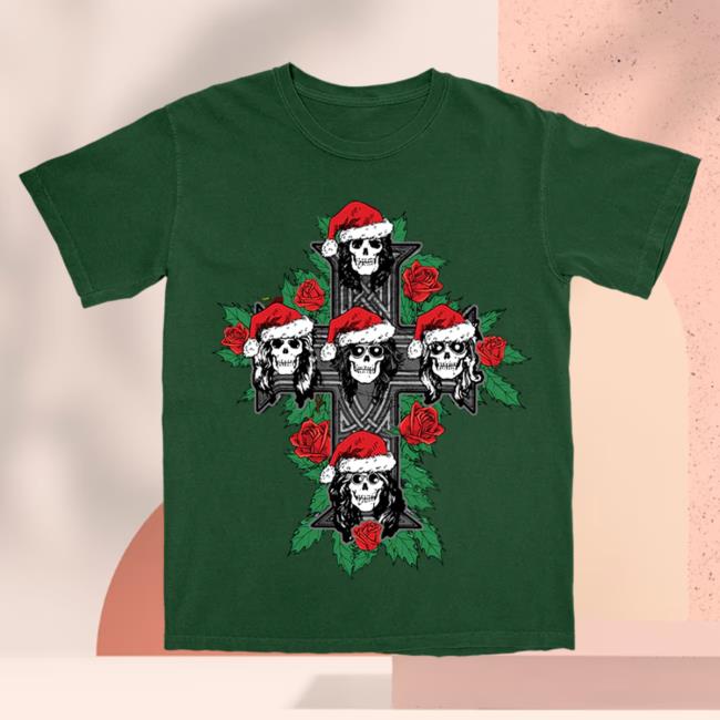 Official Gnr Merch Store Gn'r Holiday T-Shirts Gnrmerch