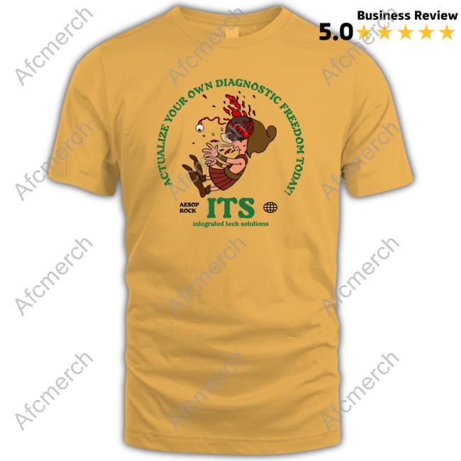 Official Aesop Rock Actualize Your Own Diagnostic Freedom Today T Shirt