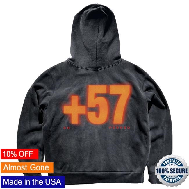 Official Karol G Merch Store Karol G +57 Crew neck Sweatshirt