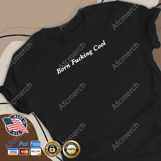 Team Ariana Merch Born Fucking Cool Hooded Sweatshirt Officialteamariana