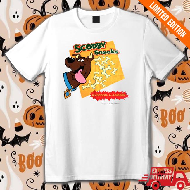 Official Scooby Snacks It’s Scoob-A-Licious Tee Shirts
