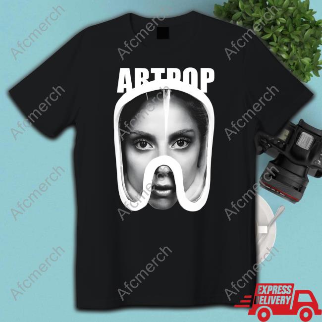 Lady Gaga Shop Artpop Mask Black Shirts