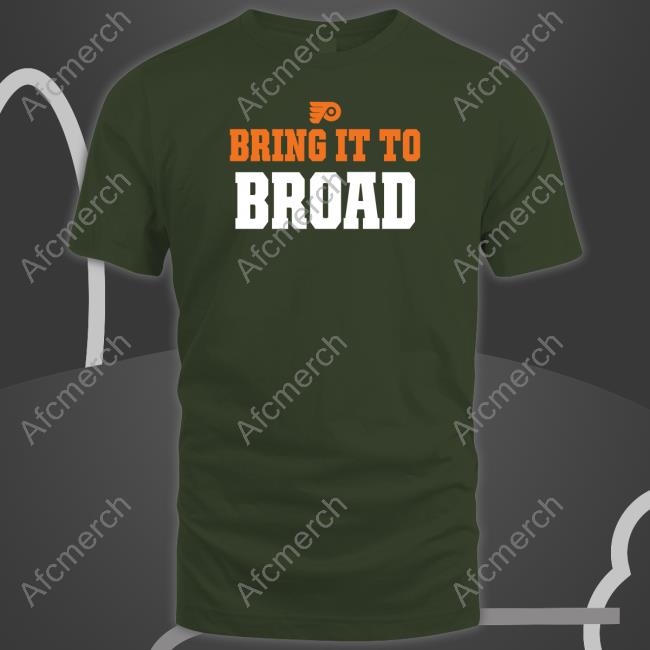 Ivan Provorov Philadelphia Flyers Bring It To Broad Tee