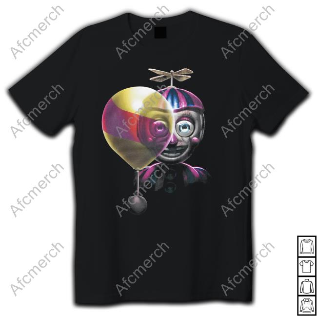 Official Hot Topic Five Nights At Freddy's Balloon Boy New Shirt
