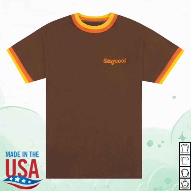 Official Stay Cool Clothing Store Stay Cool 70'S Shirt New (Brown/Multi) StayCool StaycoolNyc