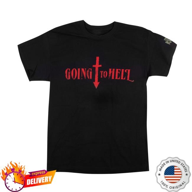 Red Going To Hell Black Shirt | Shop the The Pretty Reckless Official Store