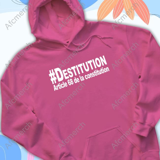 #Destitution Article 68 De La Constitution Tee