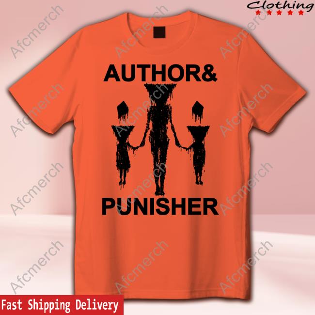 Official Author & Punisher Women & Children Orange T Shirts