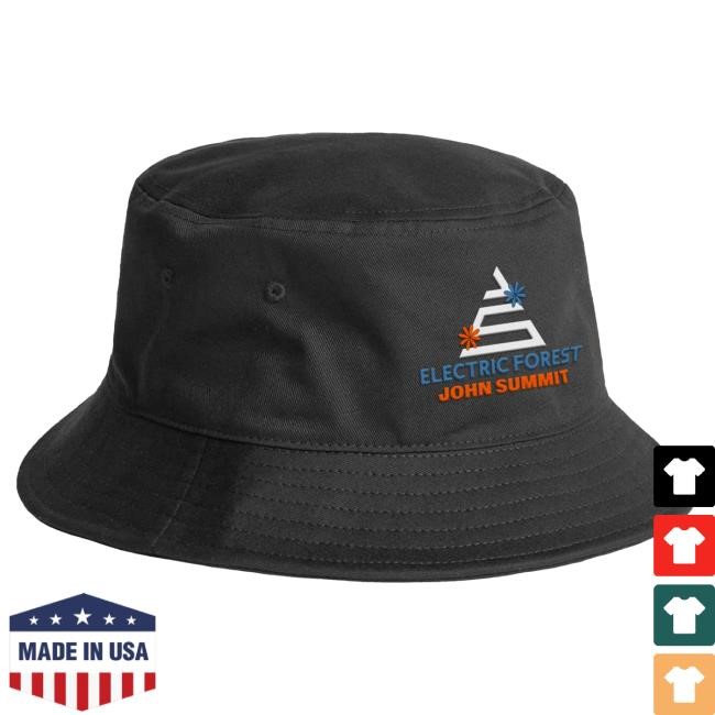 Official Electric Forest Merch John Summit Bucket Cap