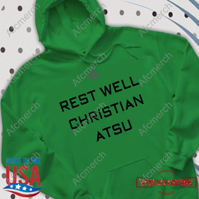 Rest Well Christian Atsu Long Sleeve Tee Rest Well Christian Atsu T Shirt