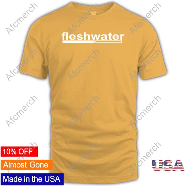 Fleshwater Merch Closed Casket Activities Fleshwater Gold Block Hooded Sweatshirt