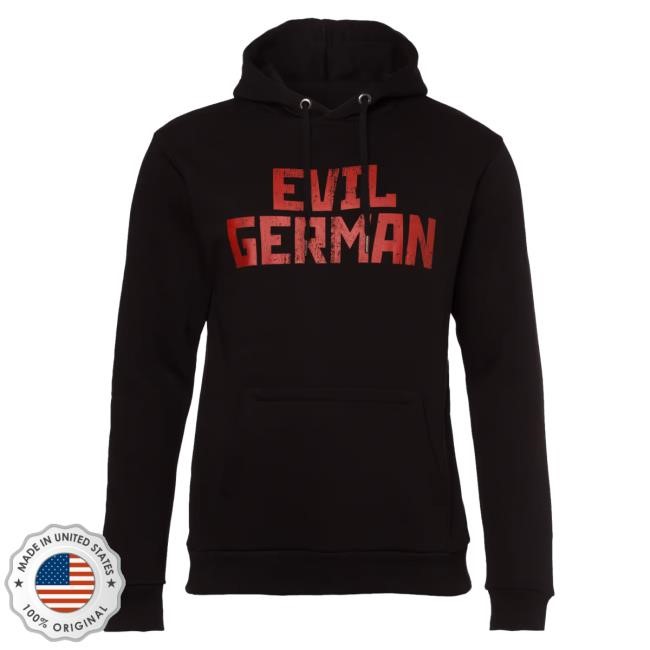 Official Nuclear Blast Rammstein Merch Shop Rammstein Attractive Hoodie "Evil German" NuclearBlast