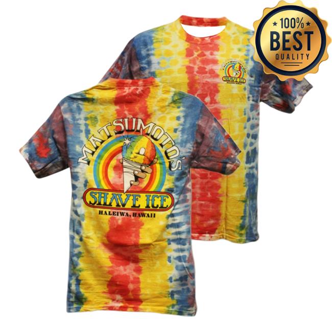 Official Matsumoto Shave Ice Men's Original Tie-Dye Popover Shirt