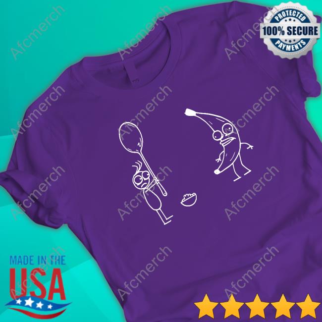 Official Bonfire Shop Rejected Spoon Banana Shirt Don Hertzfeldt