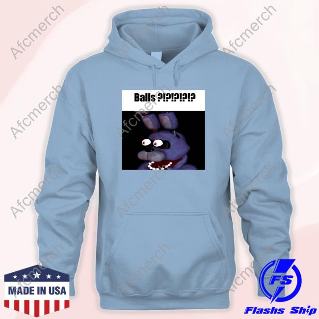 Official FNAF Bonnie Balls T Shirt Official FNAF Five Nights At Freddy's Bonnie Balls T Shirt