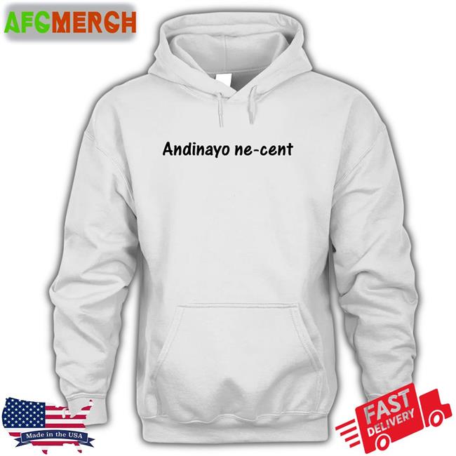 Andinayo Ne-Cent T Shirt White