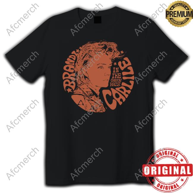 Brandi Carlile Merch Brandi Carlile The Canyon Haze Circle Profile Shirts