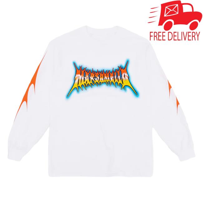 Official Marshmello Merch Store Marshmello Toxic Long Sleeve Tees Marshmello Apparel Clothing Shop Marshmello