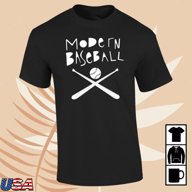 Baseball Bat T Shirt Modern Baseball Shop Apparel