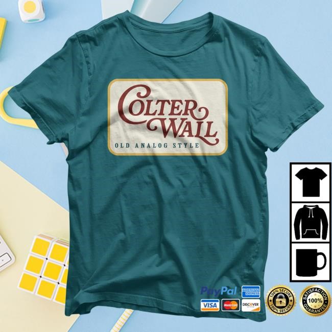 Official Colter Wall Merch Store Shop Colter Wall Old Analog Style Attractive Shirt ColterWall