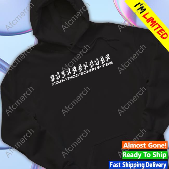 Official Quikrekover Stolen Vehicle Recovery Systems Shirt Jared Padalecki