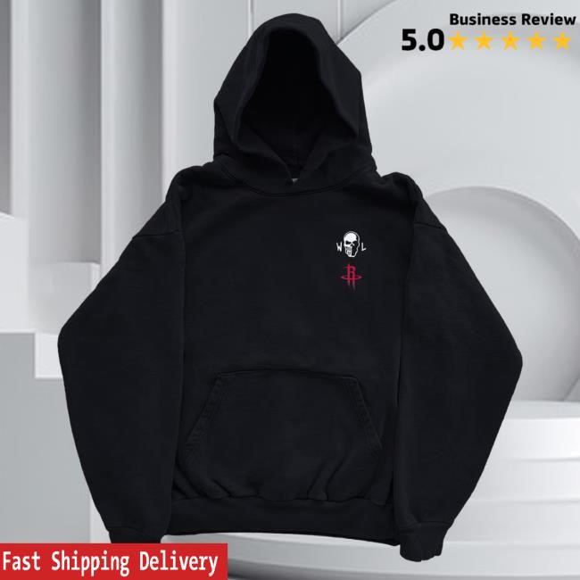 Rockets Launch Site Attractive Hoodie - Black | Warren Lotas Official NBA