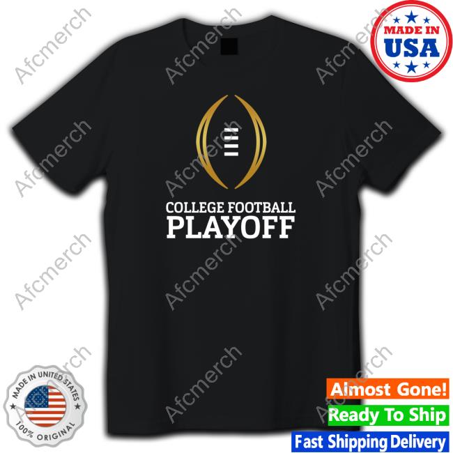 College Football Playoff Logo Edition Limited Hoodie Shirt Black