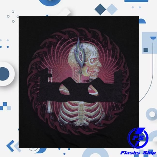 Tool Band Red Sawblade Flaming Eye Shirt Tool Band Store