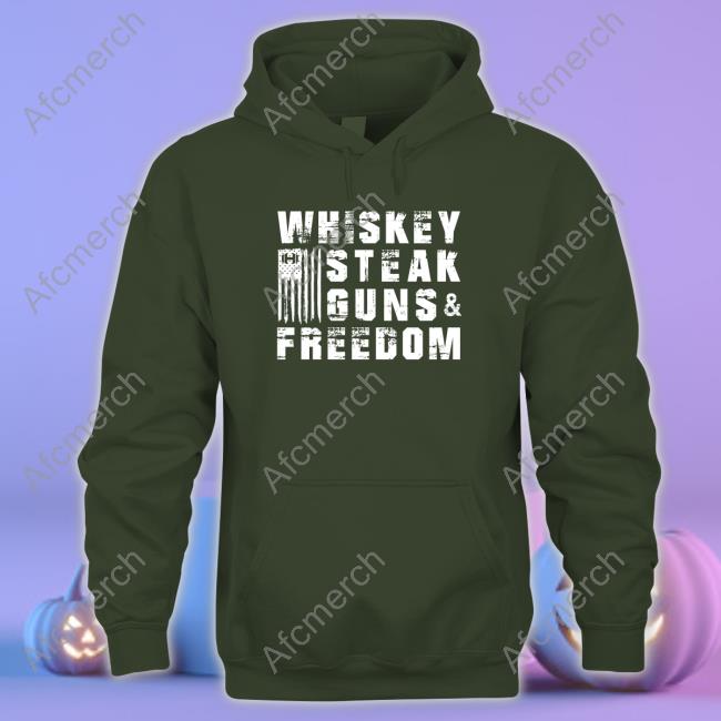 Whiskey Steak Guns And Freedom Shirt Official Hodgetwins Whiskey Steak Guns And Freedom Shirt