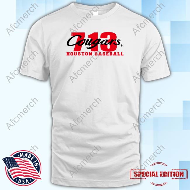 713 Cougars Houston Baseball Tee Shirt