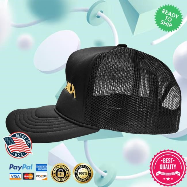 Official Kasablanca - Gold Logo Trucker Hat