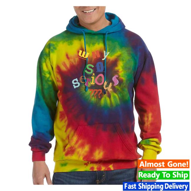 Official Why So Serious? Tie Dye Sweatshirt