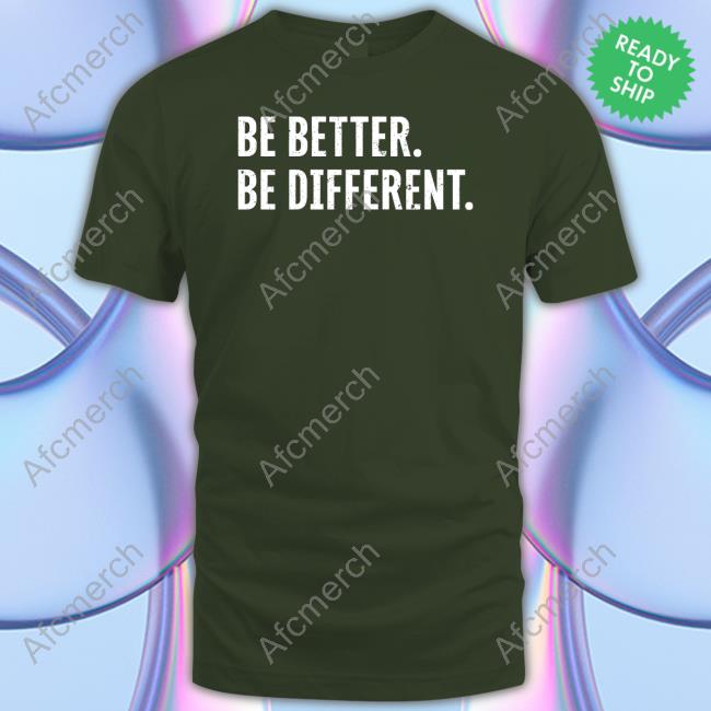 Emergency Print House Shop Noah Gurley Be Better Be Different T-Shirt Michael Casagrande