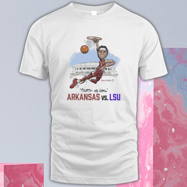 Fourth And Goal Arkansas Vs Lsu Wednesday December 28 2022 Shirt