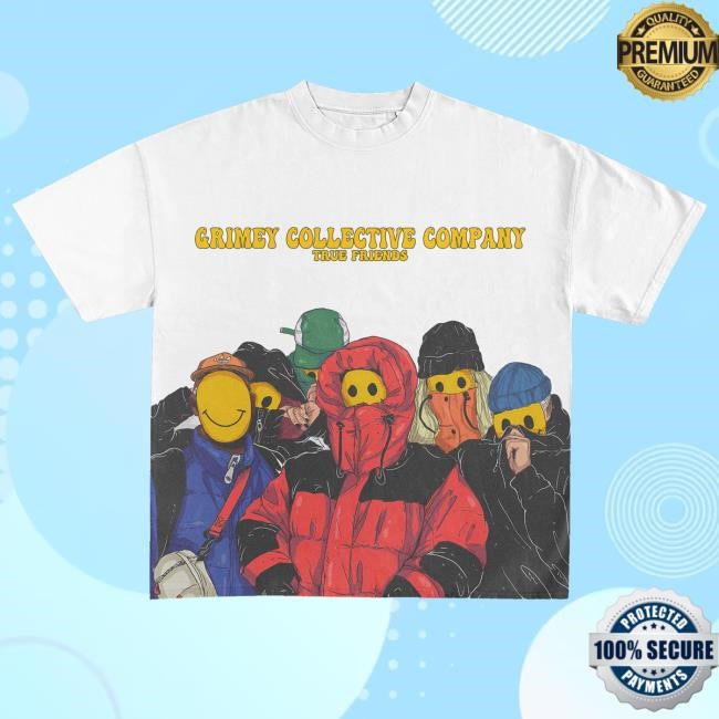 Grimey Clothing Merch True Friends Shirt - Grimey Store