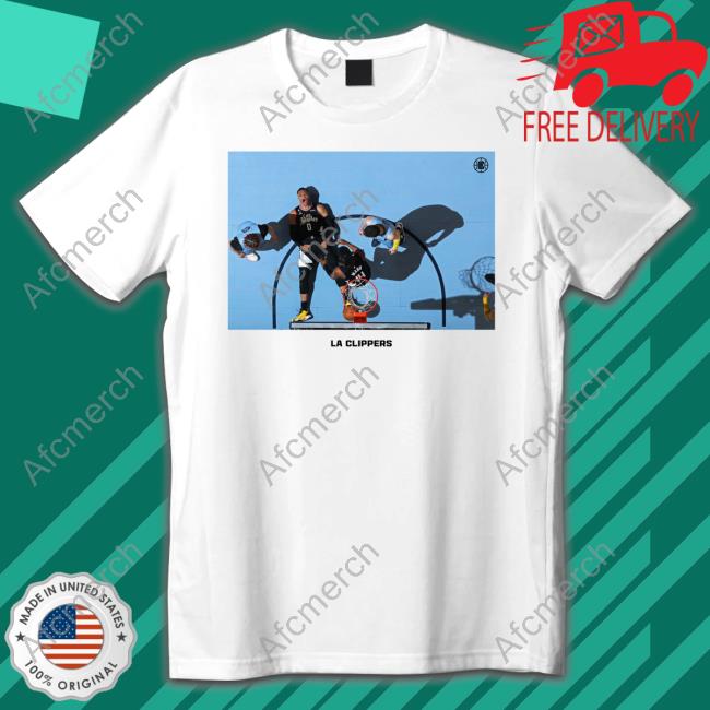 Dj Dense Wearing Russell Westbrook Long Sleeve T Shirt La Clippers