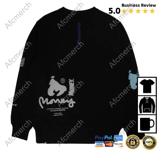 Official Money Clothing Compound Sweatshirts Black
