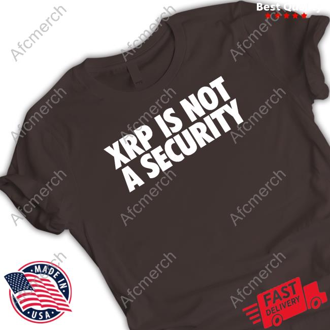 Xrp Is Not A Security Tee