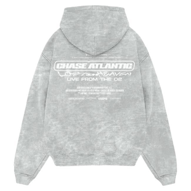 Chase Atlantic O2 Sell Outs Mineral Wash Hoodie Night Layer