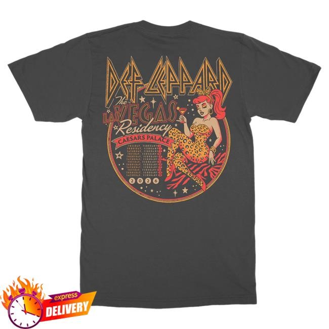 Fan Essential Def Leppard The Las Vegas Palace T-Shirt 2026